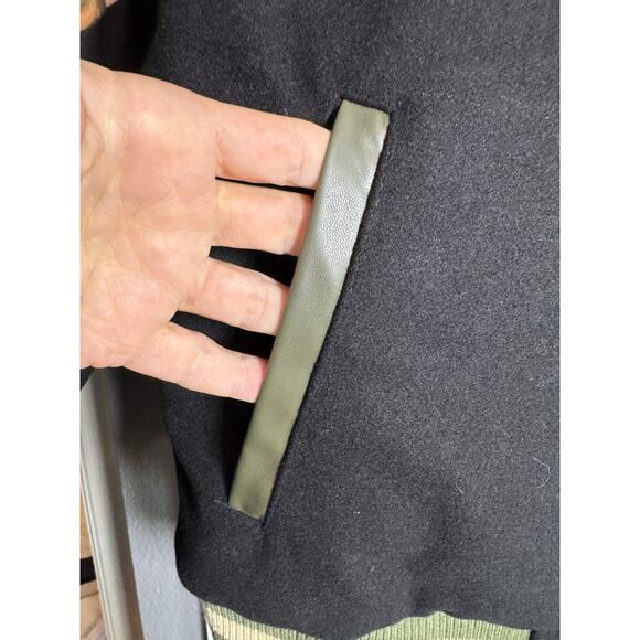 HEROES & VILLIANS Varsity Bomber Jacket NWT $140 "Standard Issue" Size L - Picture 10 of 16